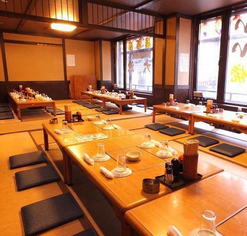 Banquets for 20 or 30 people are possible! Courses with all-you-can-drink start from 4,000 yen