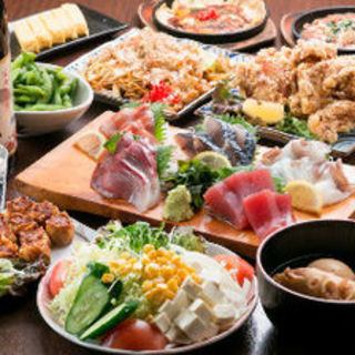 【含120分鐘無限暢飲】管理者必看【10種美味套餐4,000日圓(含無限暢飲)】