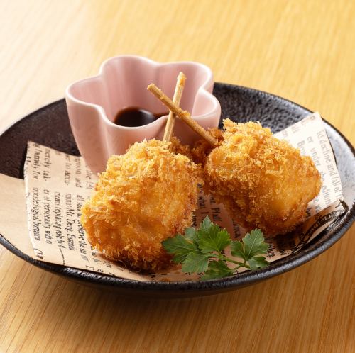 マグロメンチ串カツ