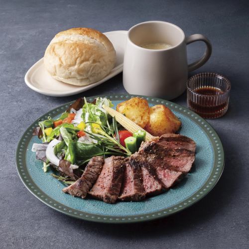 神戸牛ステーキランチ