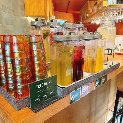 フリードリンクサービスも