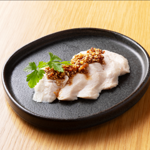 鶏ハムザクザク醤油