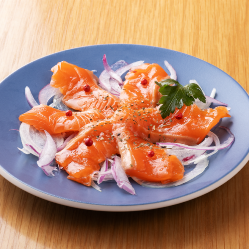 サーモンのカルパッチョ