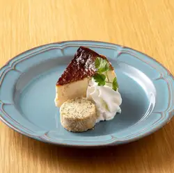 Homemade Basque Cheesecake