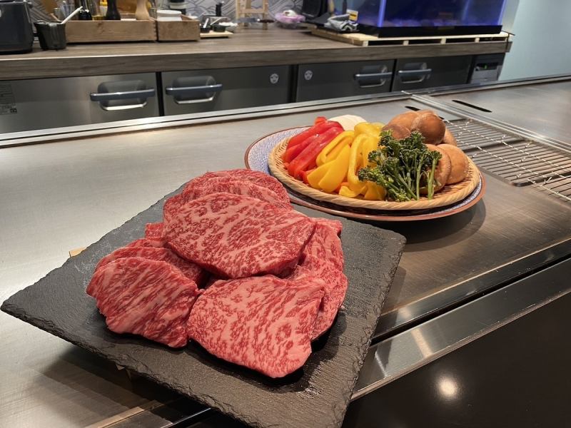 【ディナーコース】- 鉄板 - 全8品13200円(税込)～！特別な日やお祝いにご利用ください♪