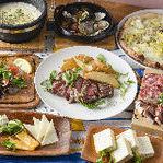 [2 hours all-you-can-drink included, 8 dishes in total] Standard course 4,500 yen (tax included)