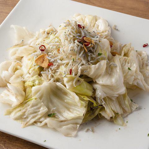 Anchovy cabbage