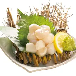 Scallop sashimi