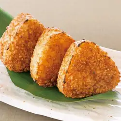 Grilled rice balls