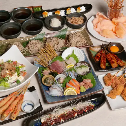 『お刺身大漁盛り』コース【飲み放題2時間30分付】5,500円