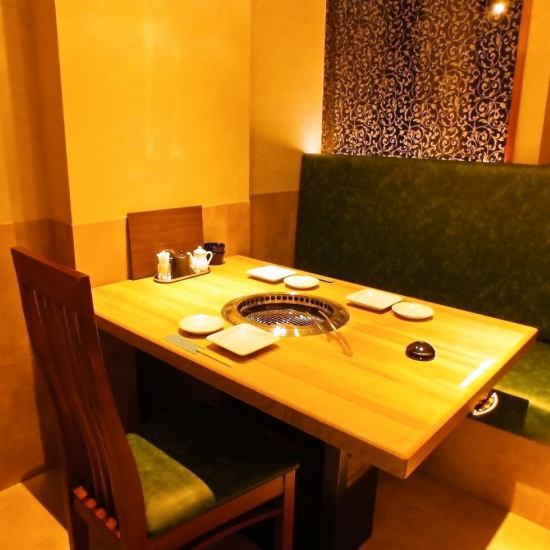 Private rooms are available for dates and entertaining guests! How about enjoying high-quality yakiniku in a private room?