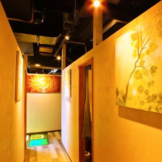 Enjoy yakiniku in a private room without worrying about other people's eyes.