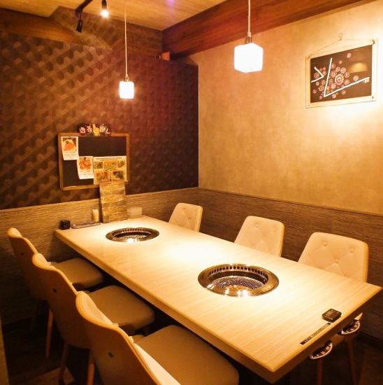 A Yakiniku specialty restaurant where you can enjoy high quality Yakiniku in a private room ☆ Banquets are also welcome ♪