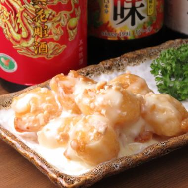 Popular dish! ≪Shrimp with mayonnaise 480 yen≫
