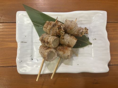 エノキ巻き串（２本）