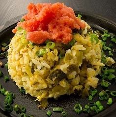 明太高菜チャーハン
