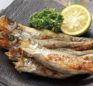 Grilled shishamo (4 fish)