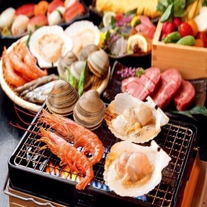 地場のうまいもんを集めた、飲み放題付コースがお得♪♪