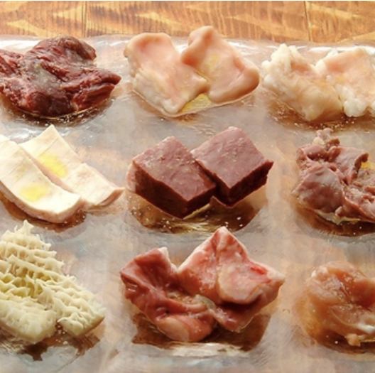 You can enjoy various parts of high-quality beef hormone without odor.