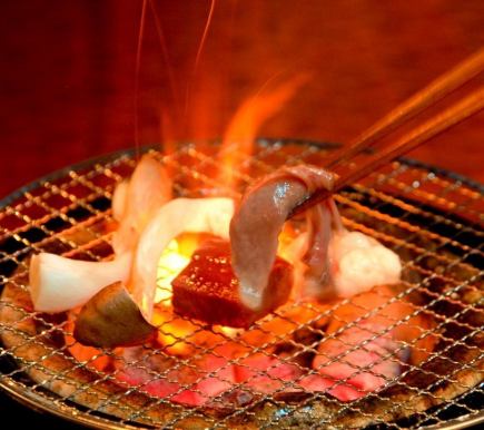 《2時間飲み放題付》◇◆七輪焼きコース◆◇全6品4500円 【お食事のみ2000円!!】