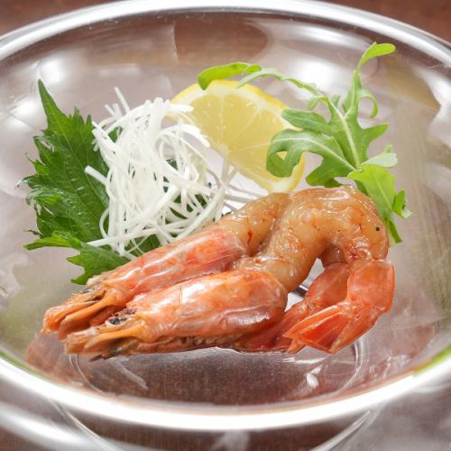 赤海老の紹興酒漬け(2尾 )