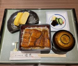 Grilled eel on rice (mini)