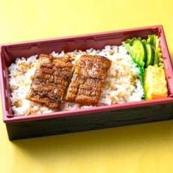 Hand-grilled eel bento