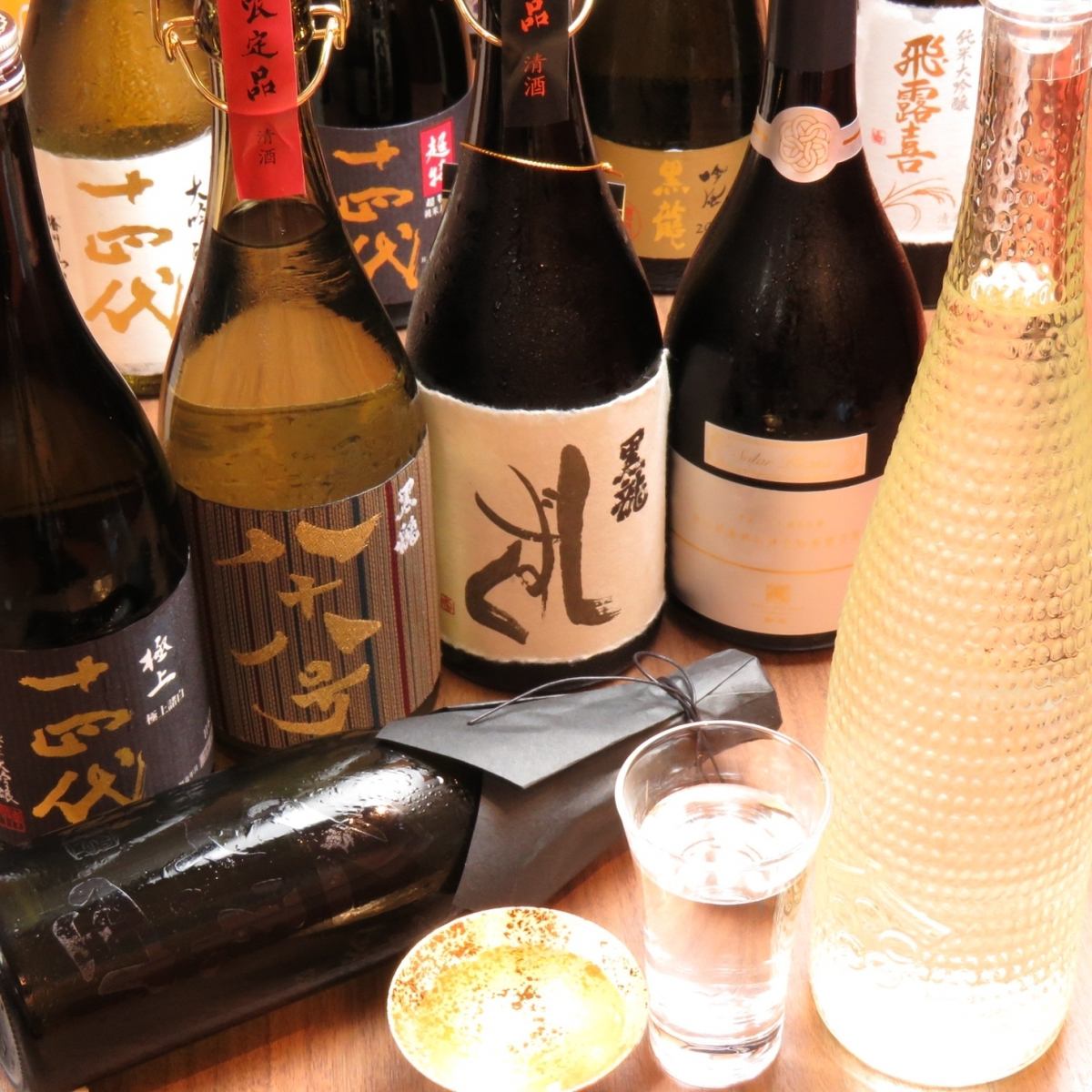自慢の鰻と日本酒◎日本酒は銘柄豊富！！