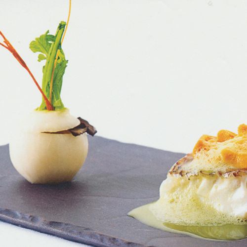 【Lunch course】肉と魚のWメイン!京懐石フレンチコース◆全6品