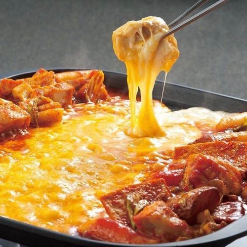 Cheese Dakgalbi (minimum 2 servings)