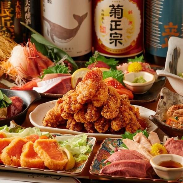 上野駅近！個室で味わう絶品地鶏！飲み放題！食べ放題！