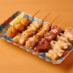 串焼き5種盛り合わせ