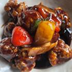 Sweet and sour pork (sweet vinegar or black vinegar)