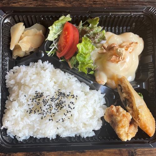 C: Shrimp mayonnaise bento