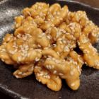 クルミの飴炊き