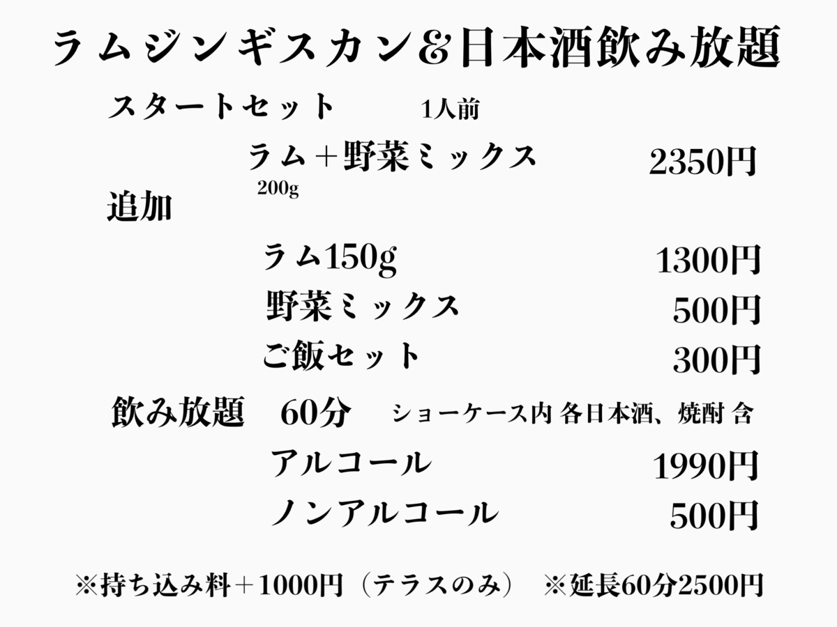 メニュー