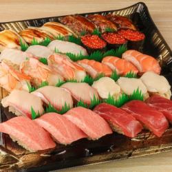 豪華寿司盛り◇得上セット3人前（３０貫）