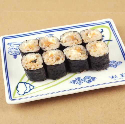 塩辛クリームチーズ巻き