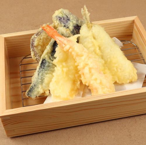 もっと欲張りな天麩羅盛り合わせ