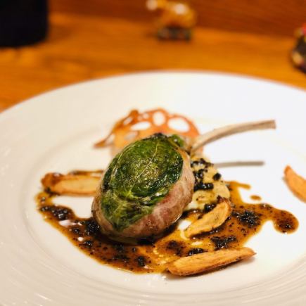 デグスタツィオーネ《季節の厳選食材　特別ディナーコース》12500円