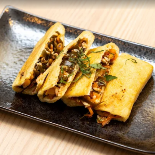 【納豆麹の包み焼き定食】1,200円(税込)