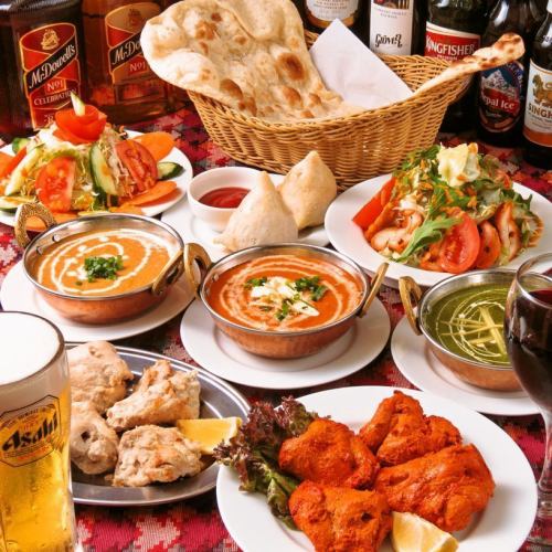 『貸切・団体～36名様までOK』宴会におすすめ☆【生ビール含む２H飲み放題】大満足食べ放題3990円コース　