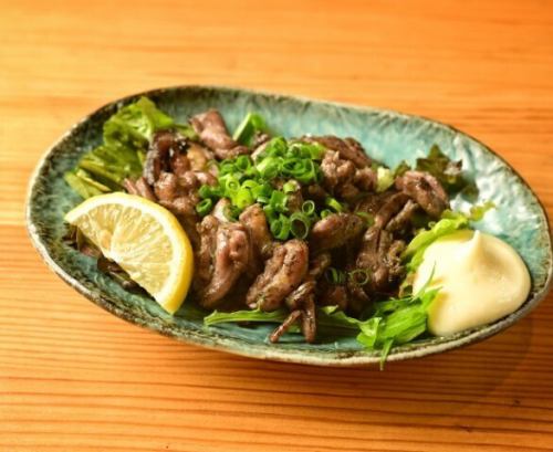 知覧地鶏の火柱黒焼き