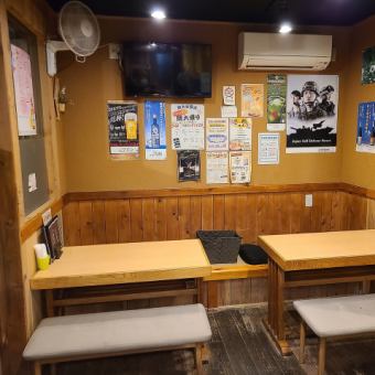 It is a table seat that can be used by 2 to 4 people ♪ Recommended for girls-only gatherings!