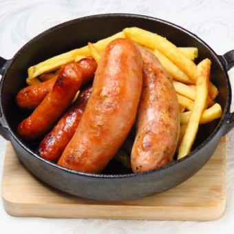 Assorted 4 kinds of sausages