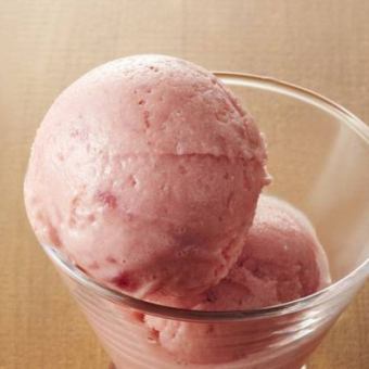 本日のアイスクリーム＆ソルベット