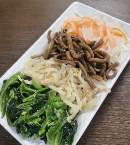 ナムルの盛合せ