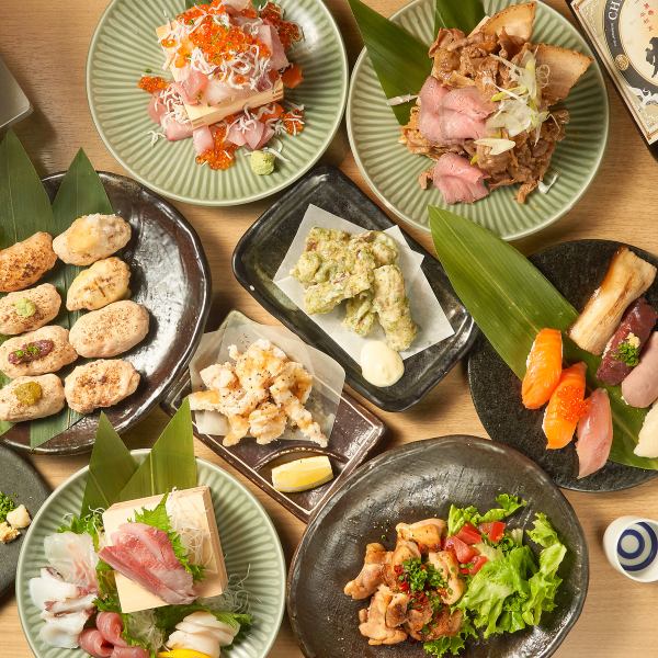 お店の一押し★選べる食べ飲み放題2時間コース！★180種食べ放題3300円(税込)～ご用意あり◎2名様からOK！