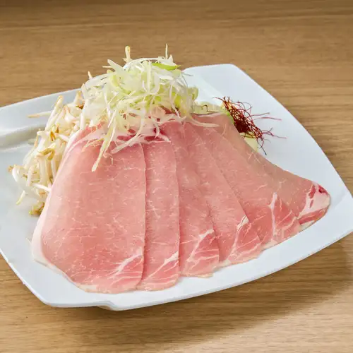 ペーさん好物!豚ももしゃぶしゃぶ
