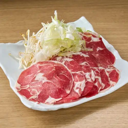 ラムしゃぶしゃぶ